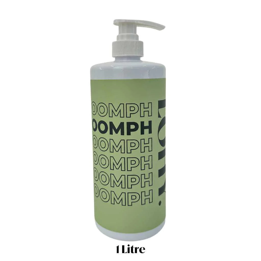 LOHY Oomph Hydrating Gel - 1 Litre empty refill bottle