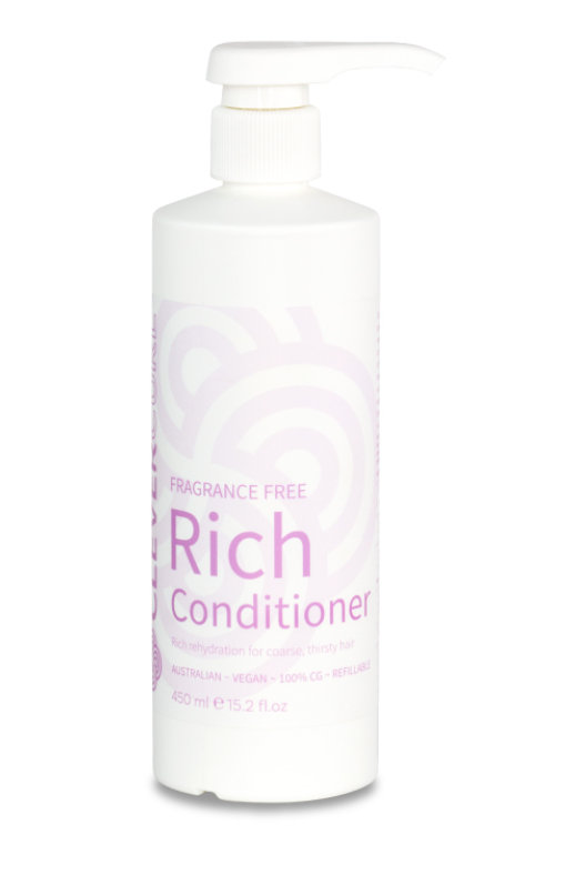 Fragrance Free Rich Conditioner Clever Curl