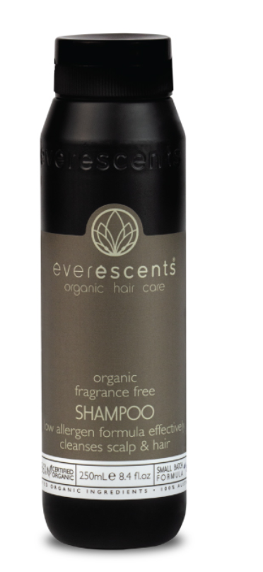 Fragrance Free Shampoo Everescents Organic
