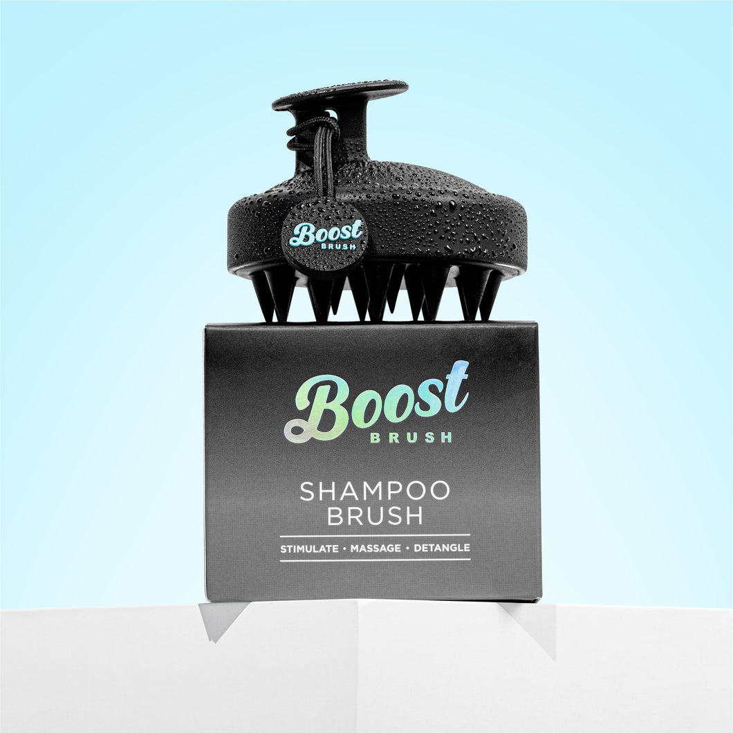 Boost Brush - A soothing scalp massager & easy breezy detangling